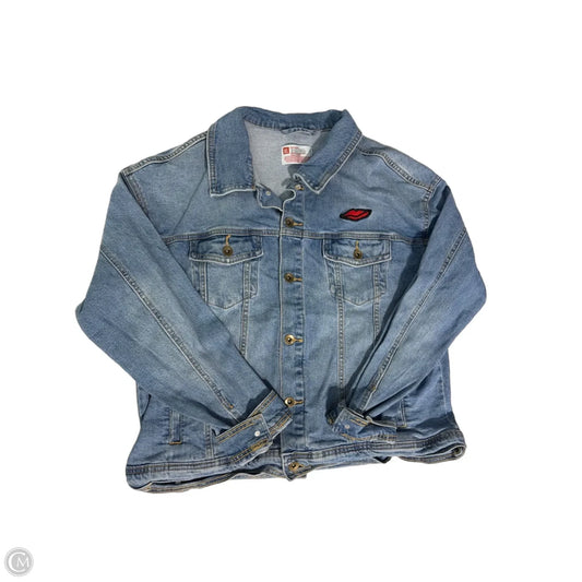 Jacket Denim By Cmc In Blue, Size: Xl