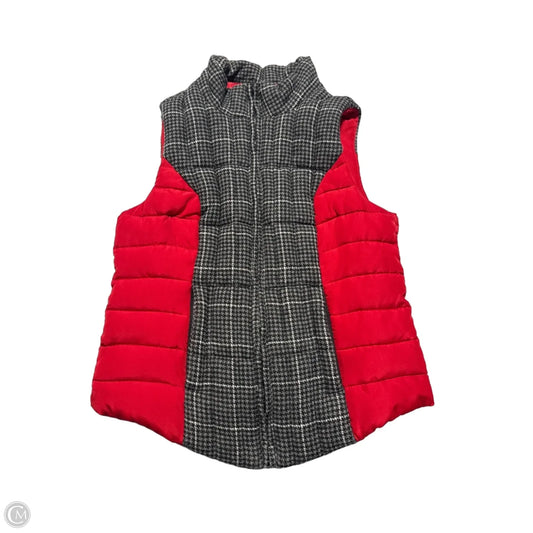 Vest Puffer & Quilted By Ruff Hewn In Red, Size: M