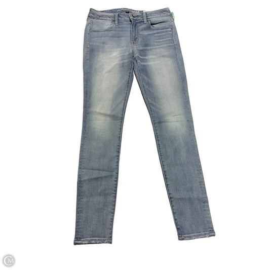 Jeans Straight By American Eagle In Blue, Size: 12