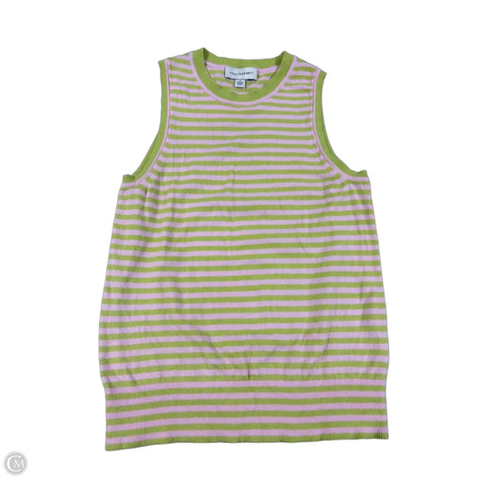 Tank Top By Free Assembly In Green & Pink, Size: S