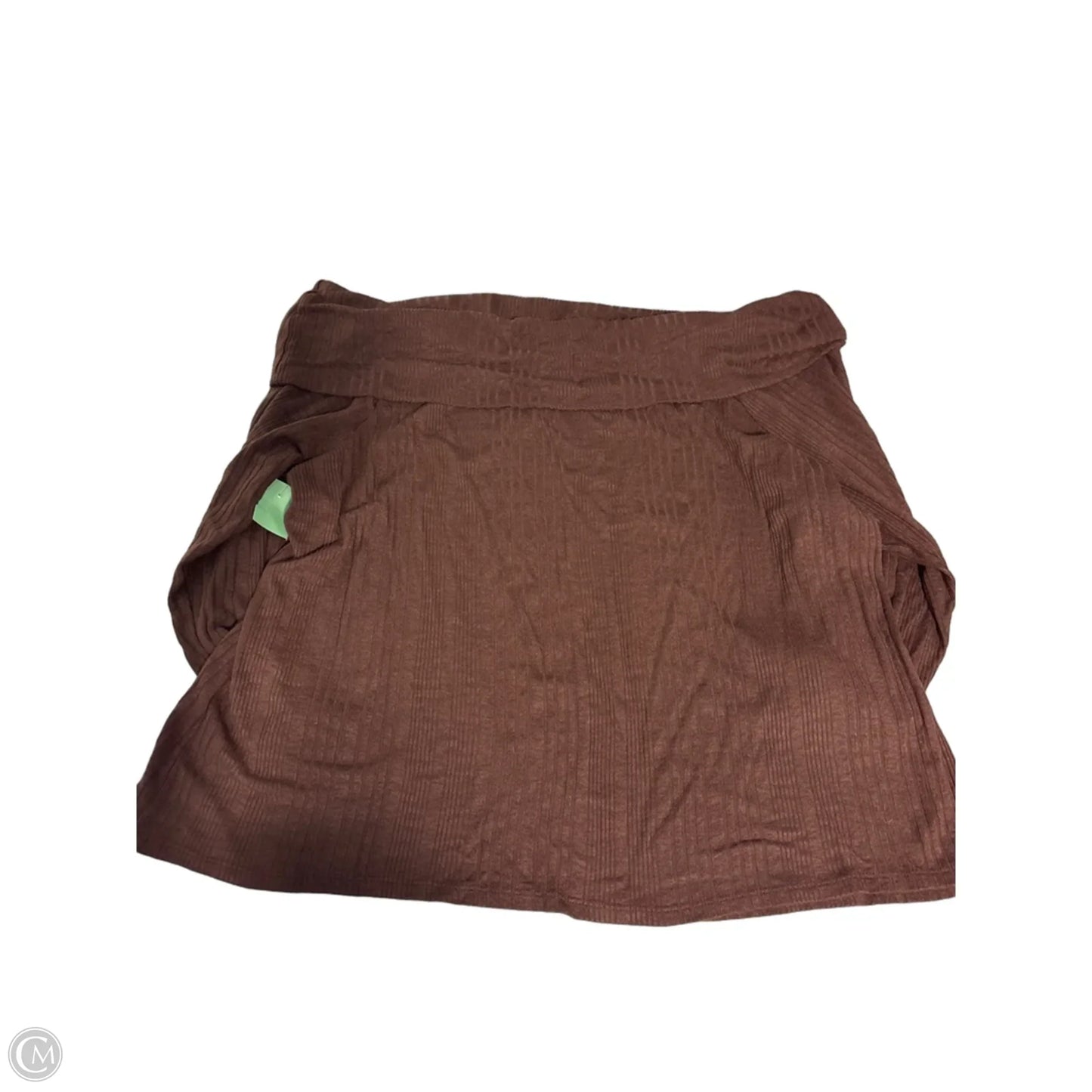 Top Long Sleeve By Lane Bryant In Brown, Size: 3x