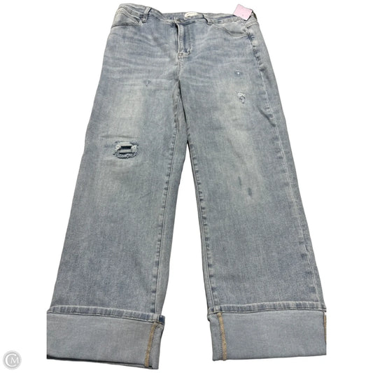 Jeans Wide Leg By Risen In Blue, Size: 20
