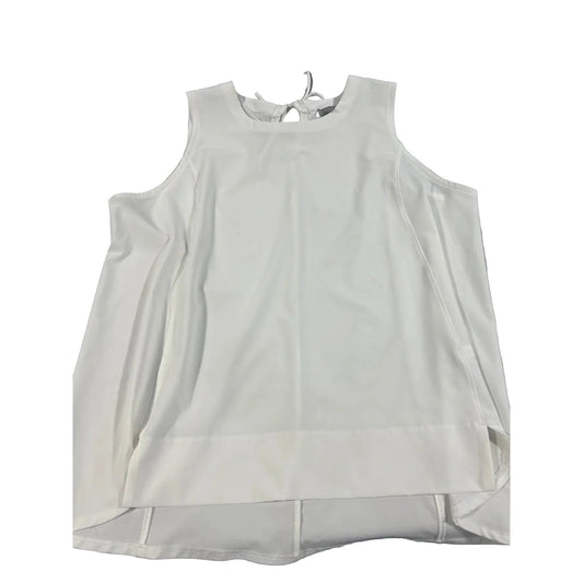 Tank Top By Talbots In White, Size: Xl