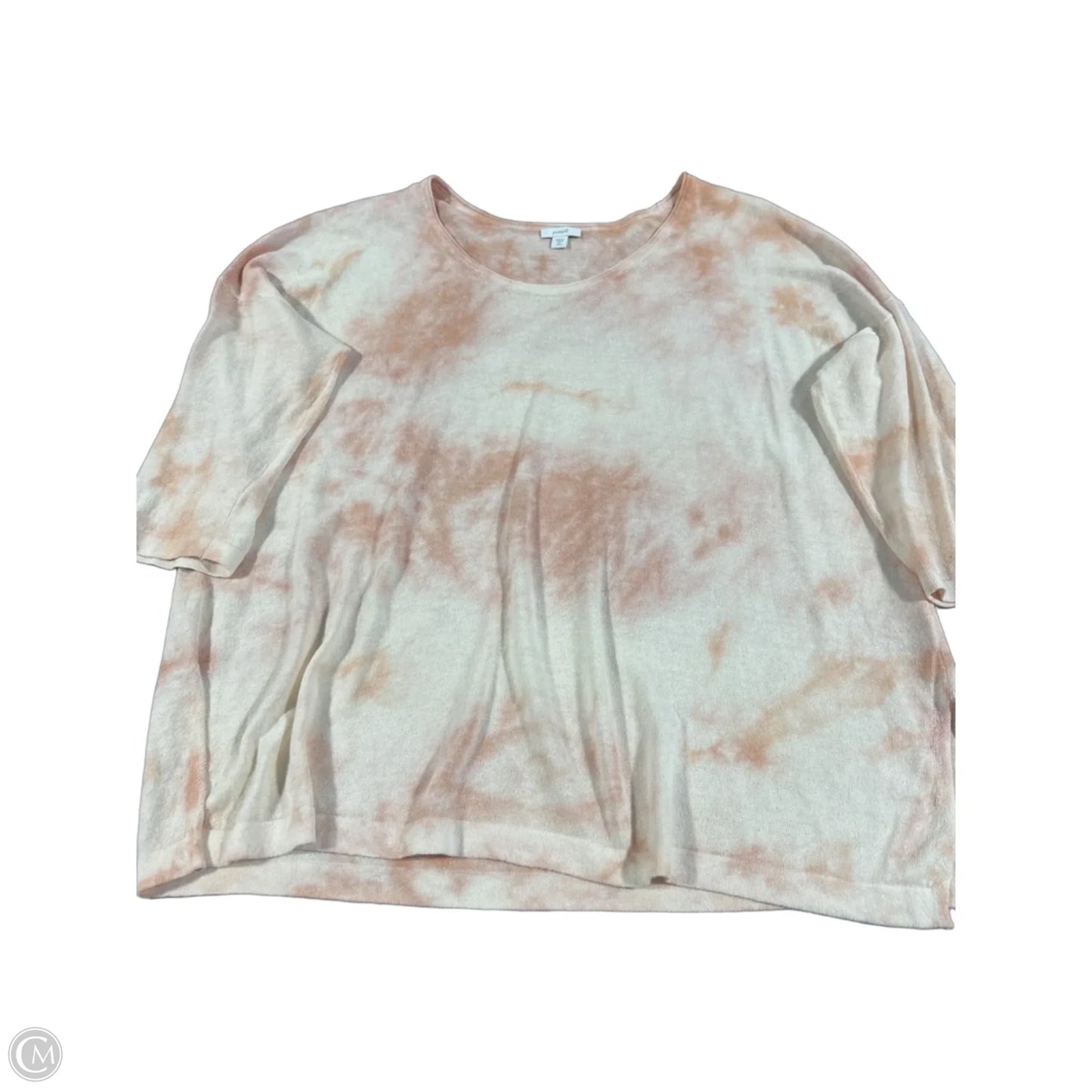 Top 3/4 Sleeve By Pure Jill In Pink, Size: Xl