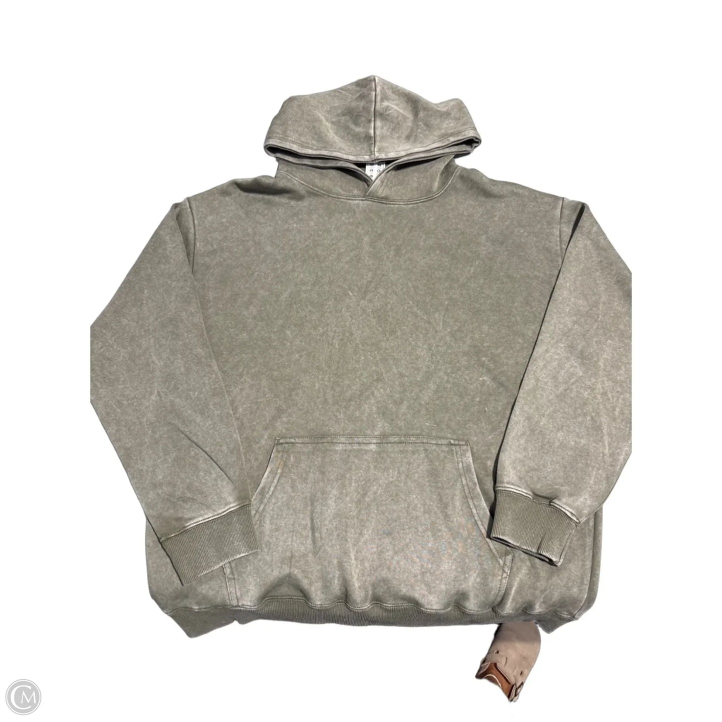 Sweatshirt Hoodie By Cmc In Green, Size: S