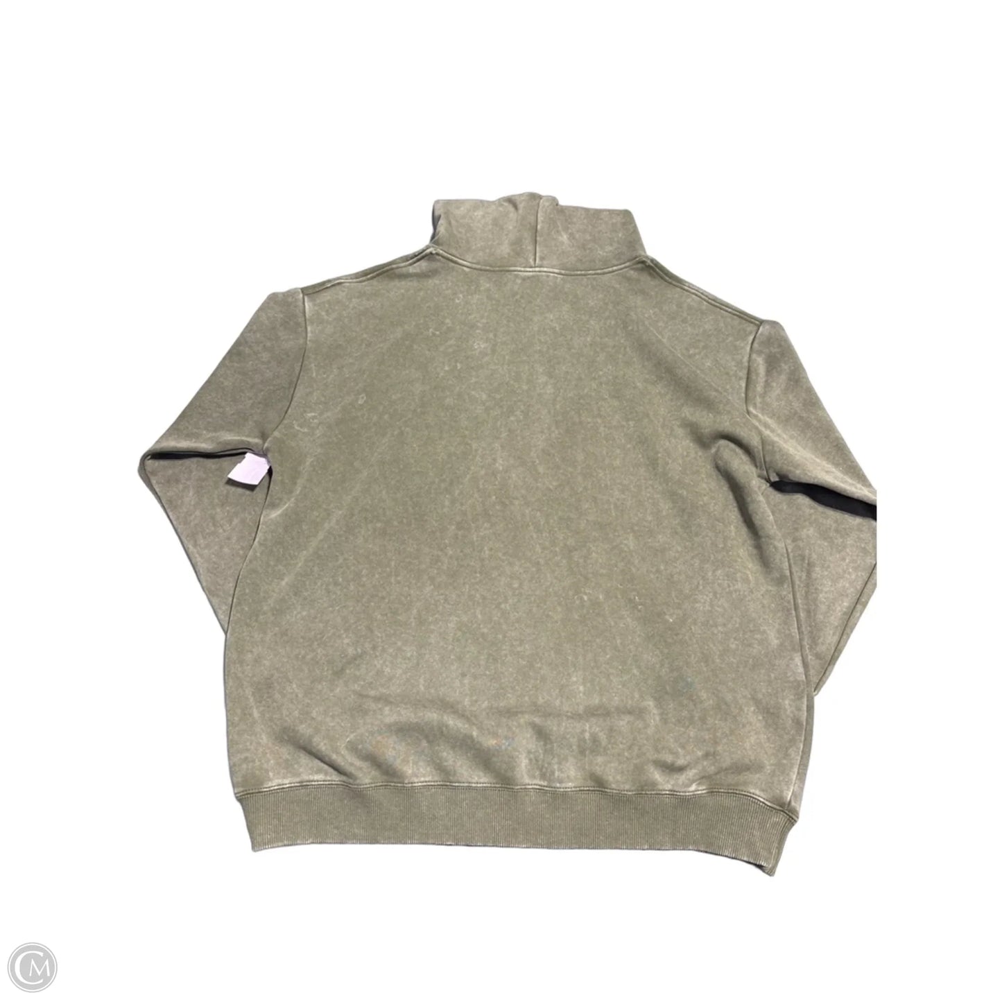Sweatshirt Hoodie By Cmc In Green, Size: S