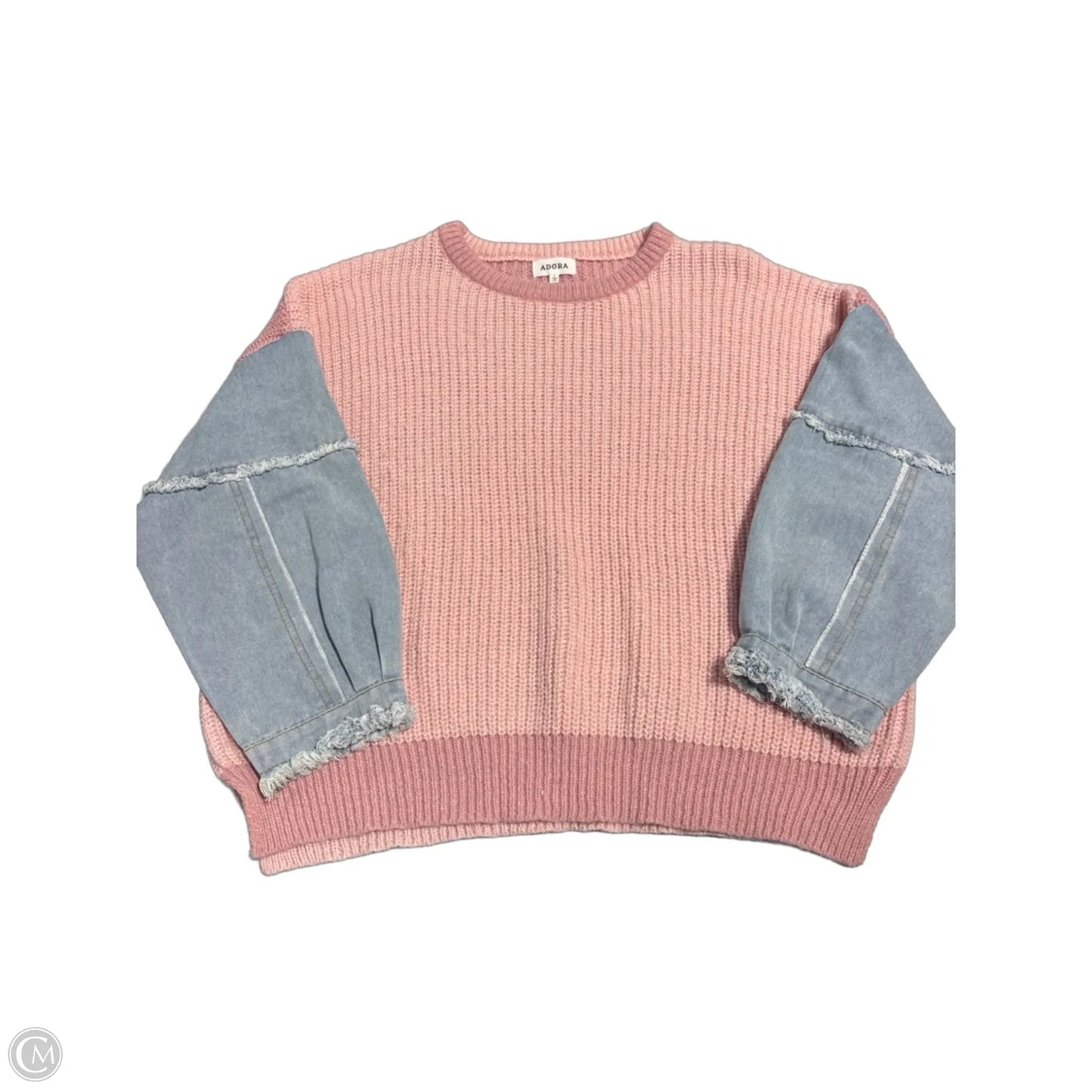 Sweater By Adora In Pink, Size: L