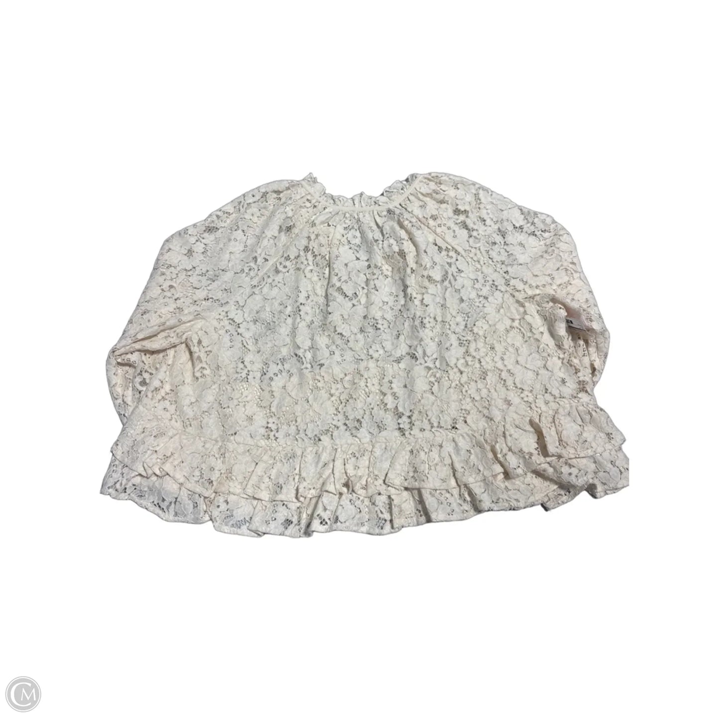 Top Long Sleeve By Loft In Beige, Size: Xl