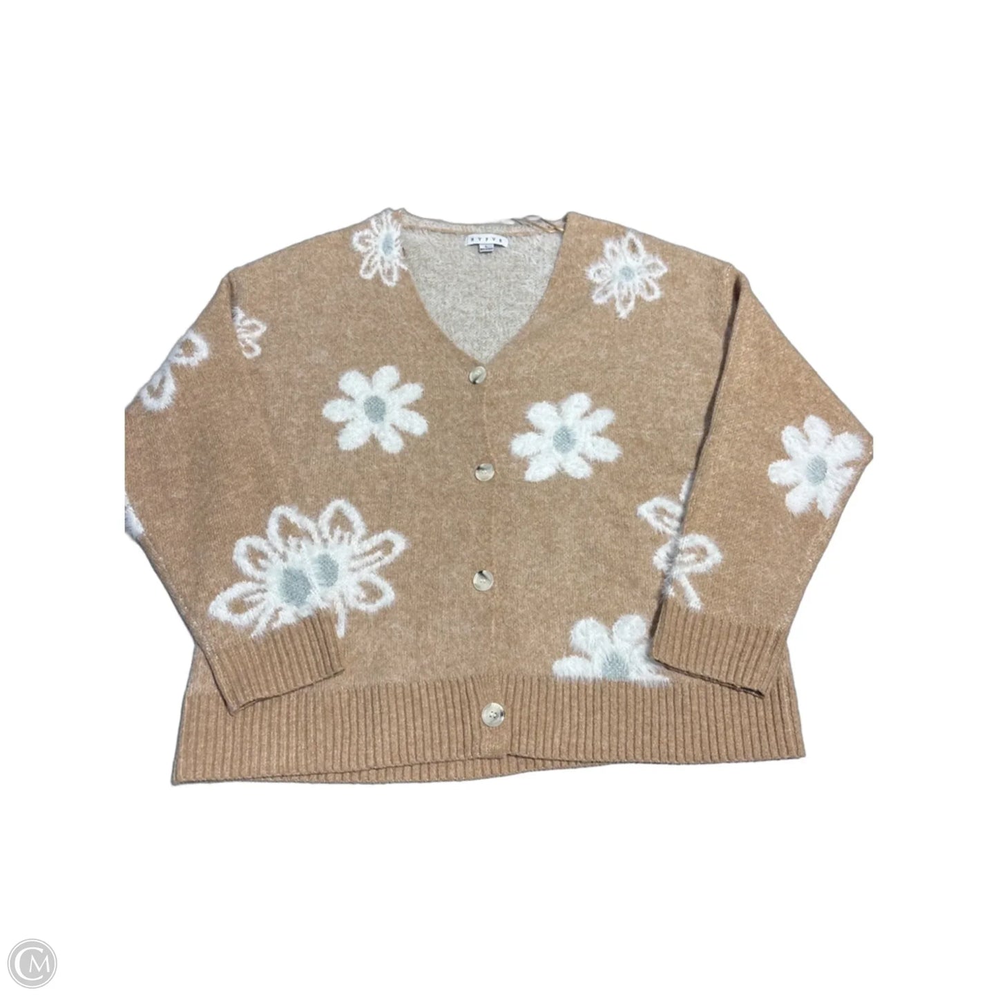 Sweater By Hyfve In Beige, Size: L