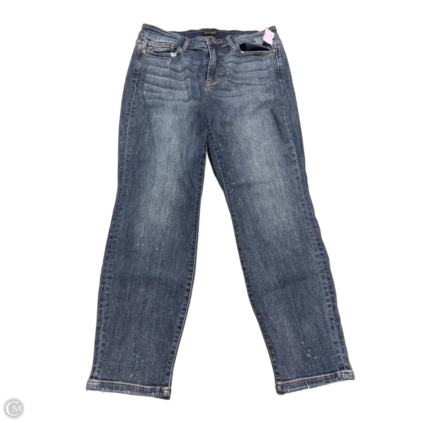 Jeans Straight By Judy Blue In Blue, Size: 18