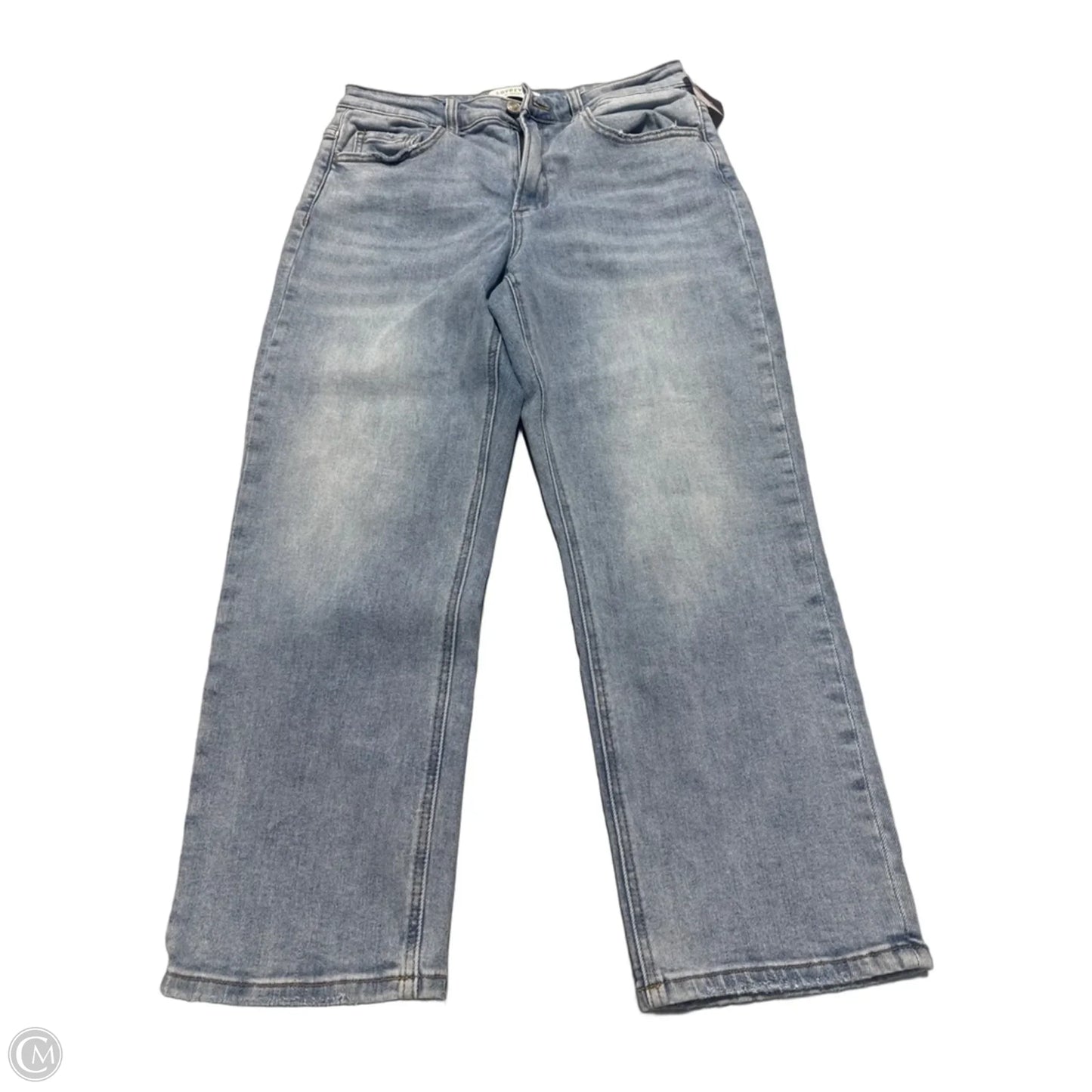 Jeans Straight By Lovervet In Blue, Size: 14