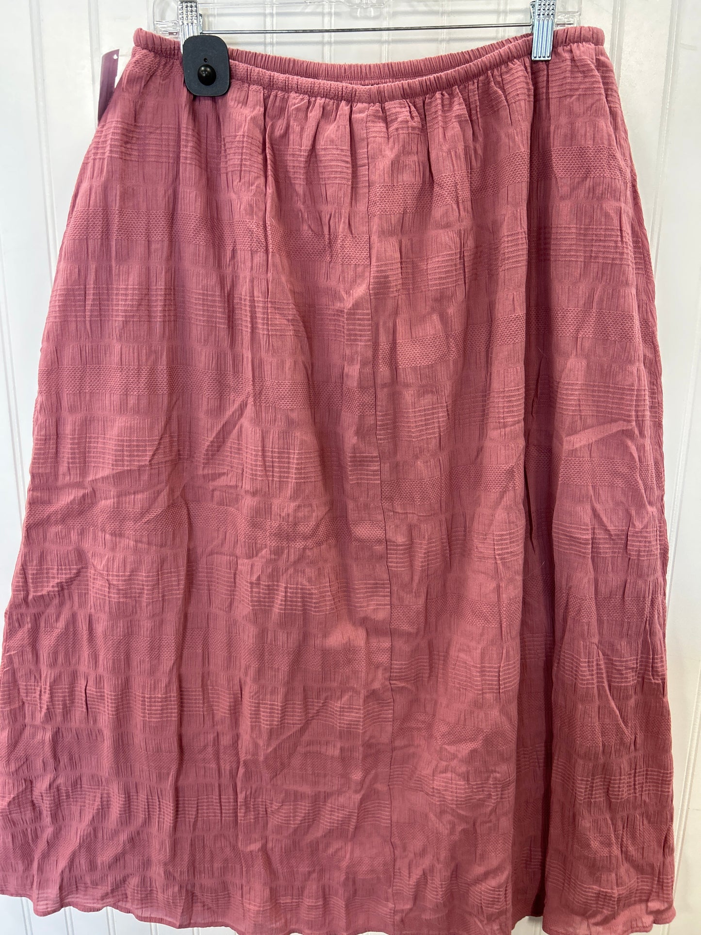 Skirt Maxi By Torrid In Pink, Size:1X