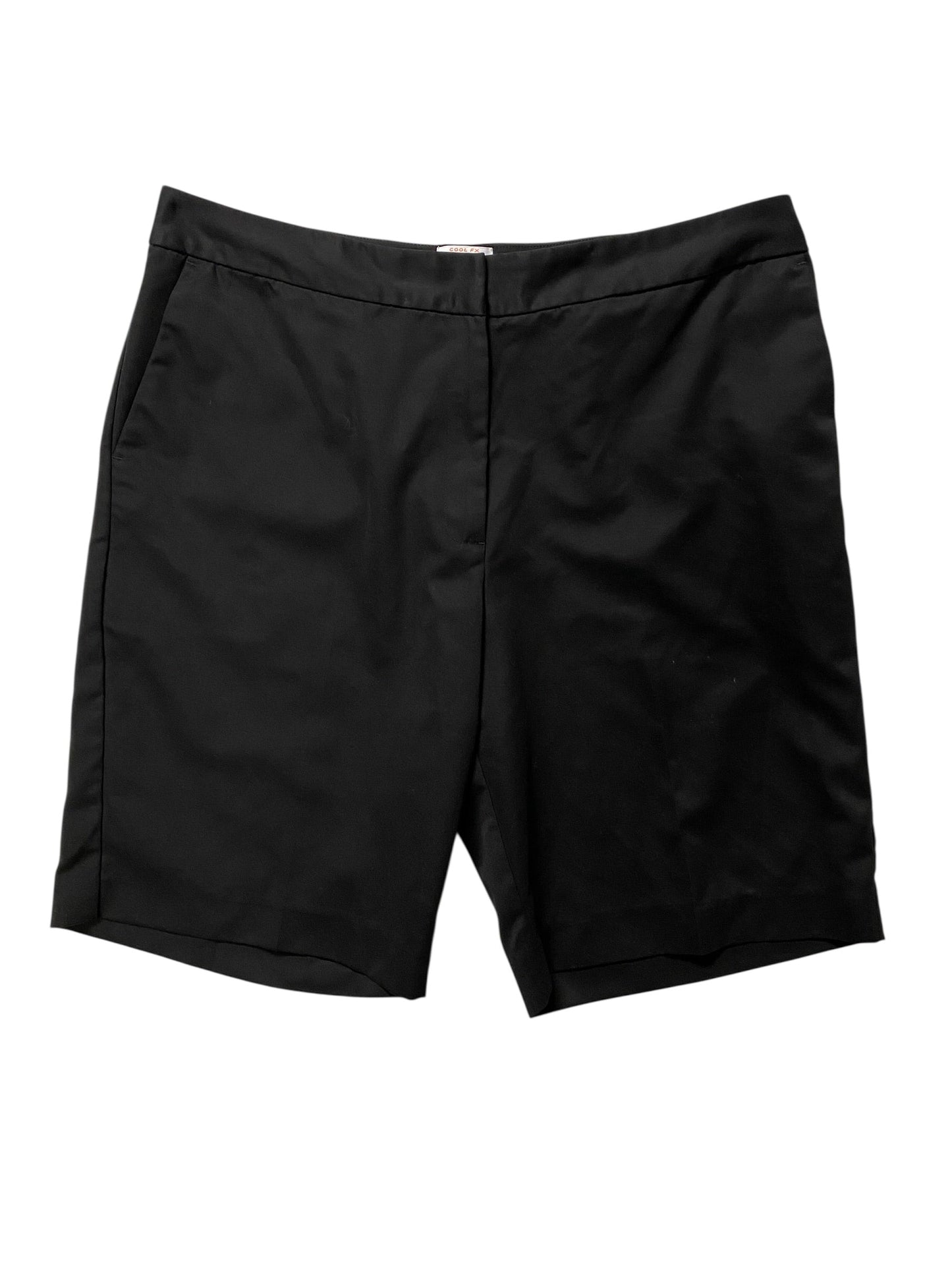 Shorts By Izod In Black, Size:14