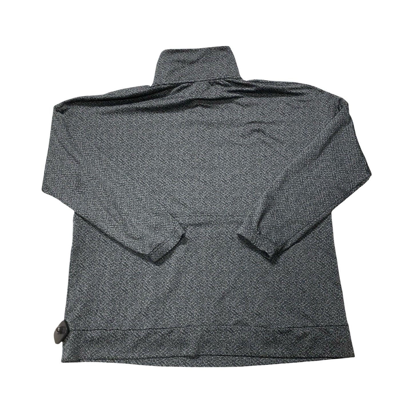 Athletic Top Ls Collar By Mondetta In Black, Size:Xxl