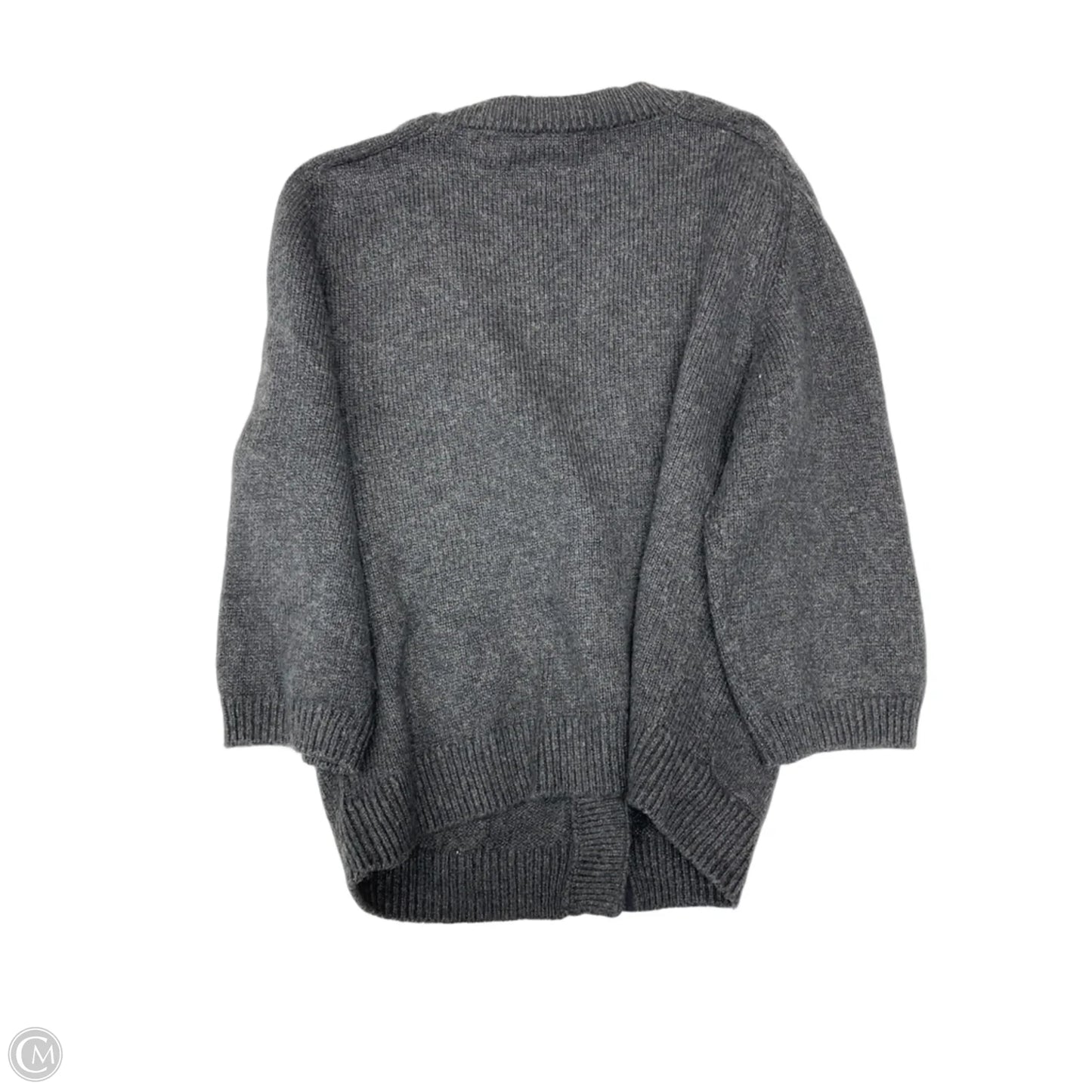 Sweater Cardigan By Cabi In Grey, Size: S