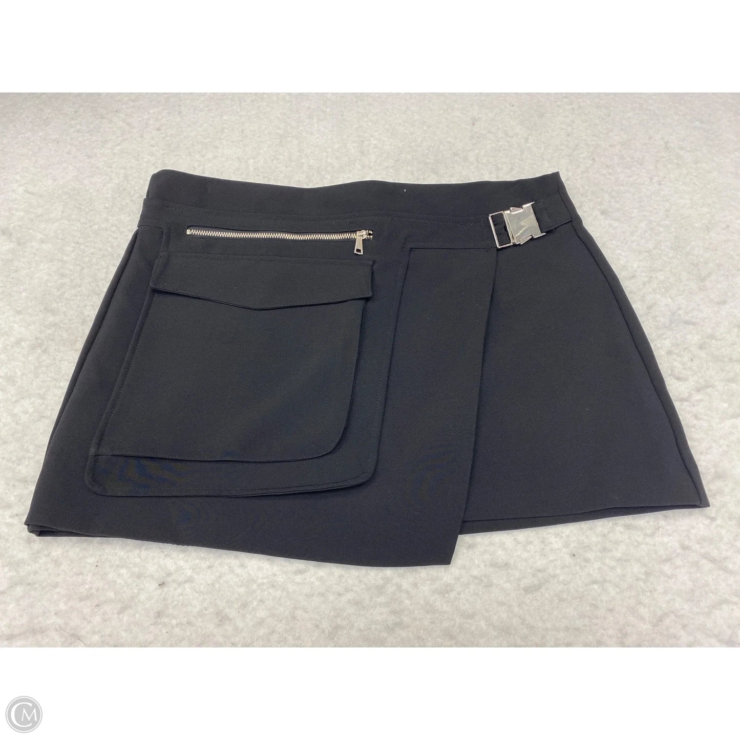 Skirt Mini & Short By Zara In Black, Size: L