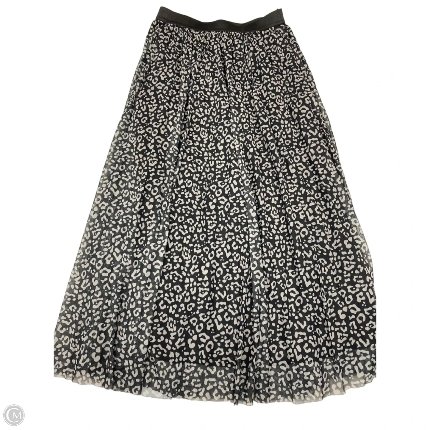 Skirt Maxi By Sincerely Jules In Black & Grey, Size: S