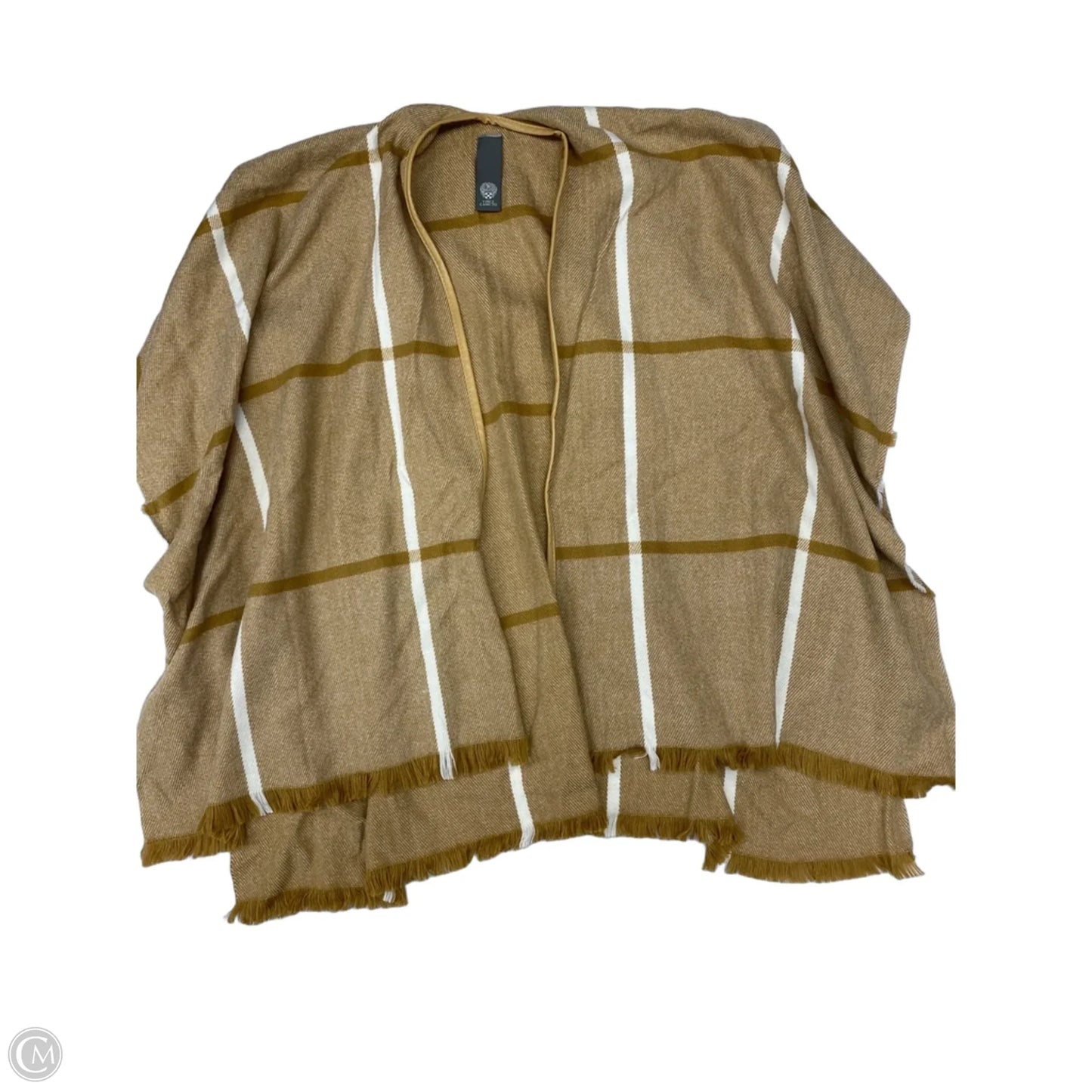 Kimono By Vince Camuto In Plaid Pattern, Size: Osfm