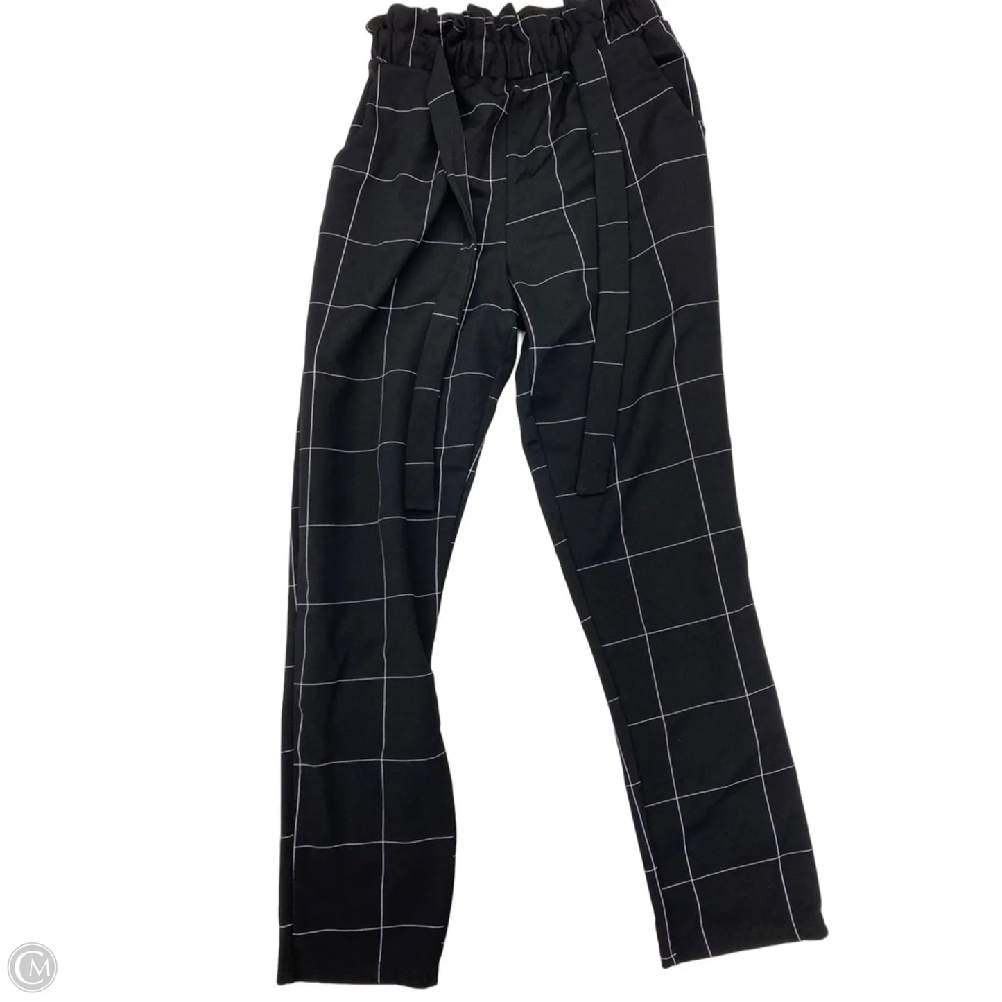 Pants Dress By Soho Apparel In Checkered Pattern, Size: M