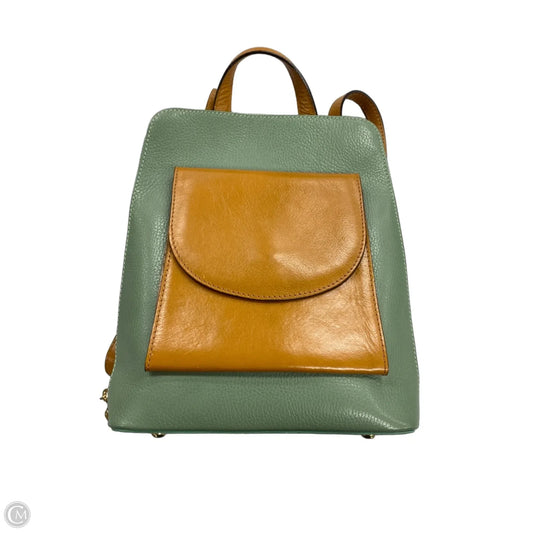 Backpack Leather By Cma, Size: Medium