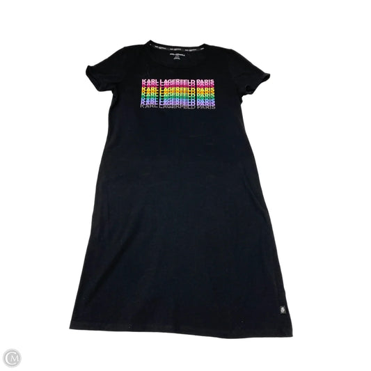 Dress Designer By Karl Lagerfeld In Black, Size: M