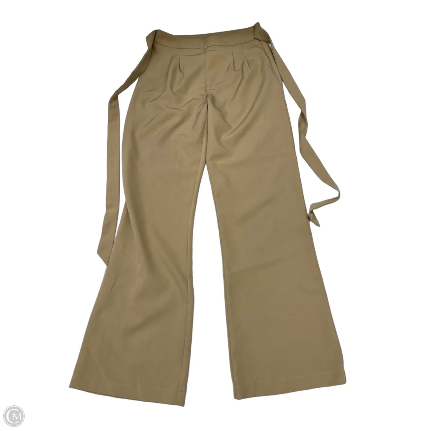 Pants Dress By Clothes Mentor In Tan, Size: 14
