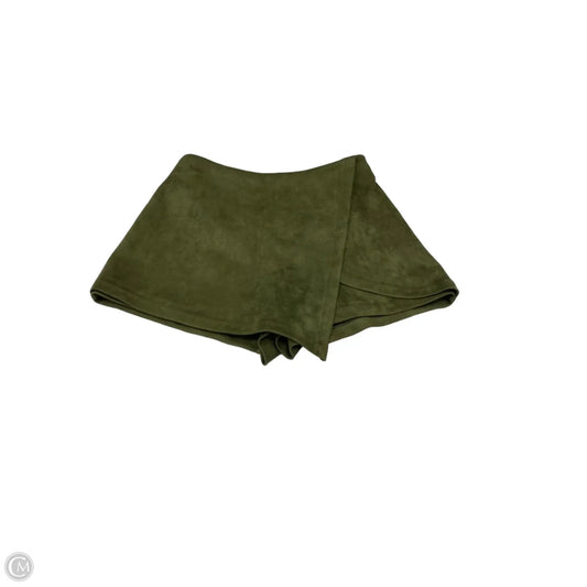 Skort By Clothes Mentor In Green, Size: 14
