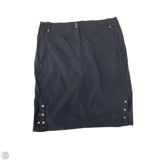 Skort By Clothes Mentor In Black, Size: 10