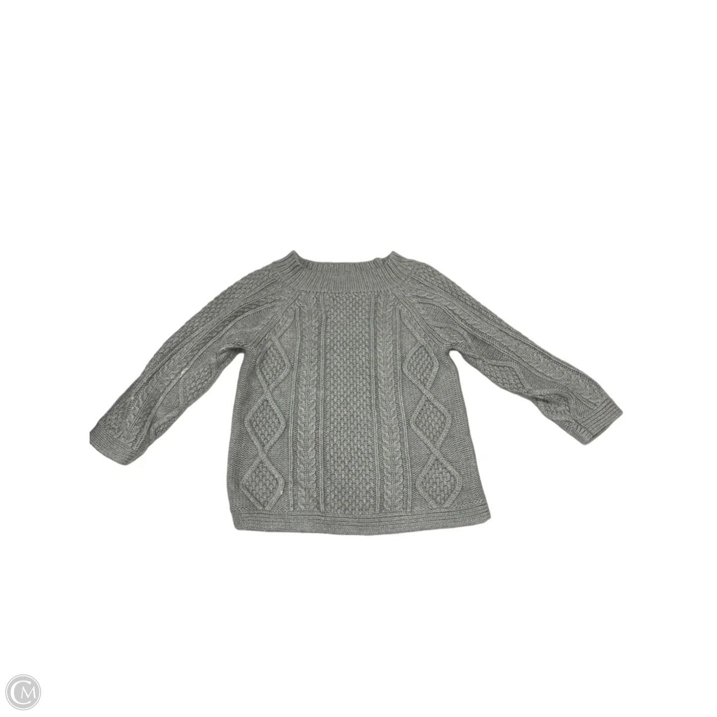 Sweater By Talbots In Grey, Size: M