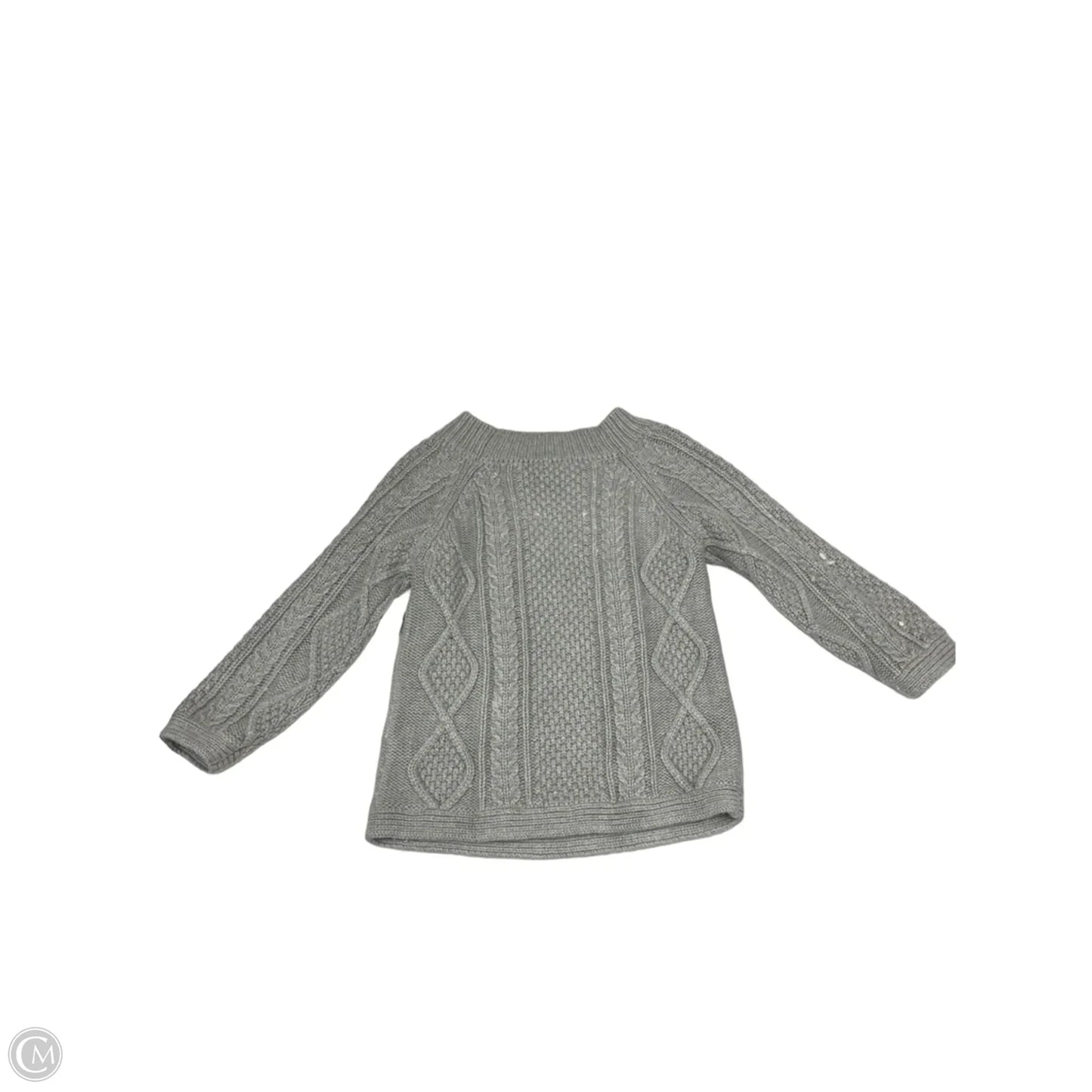 Sweater By Talbots In Grey, Size: M