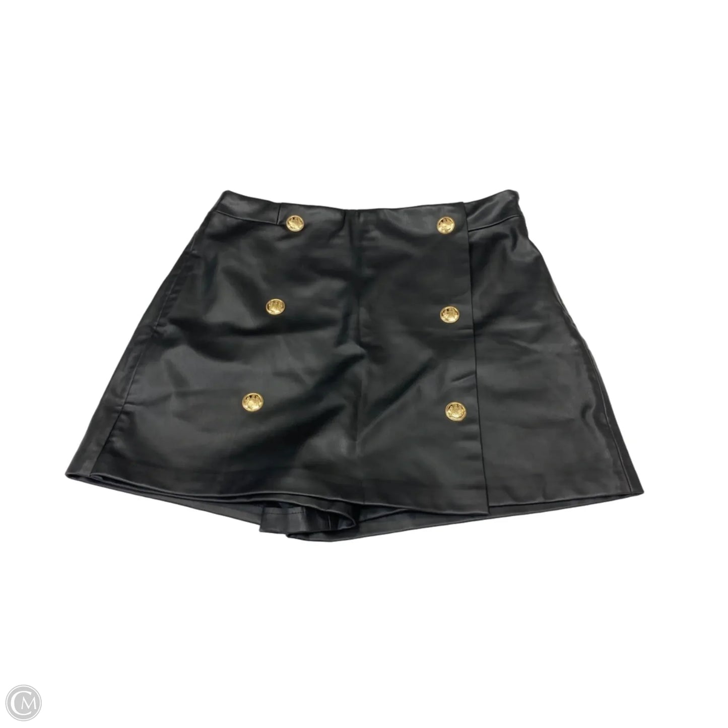 Skort By Zara In Black, Size: 14