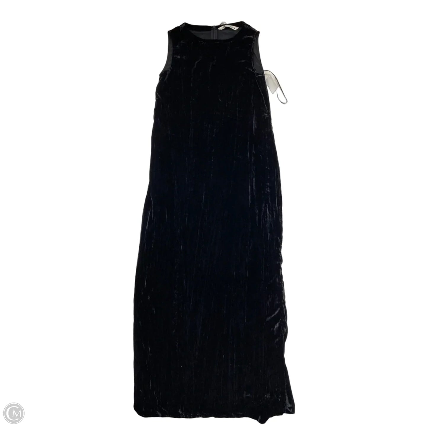 Dress Casual Maxi By Zara In Black, Size: Xs