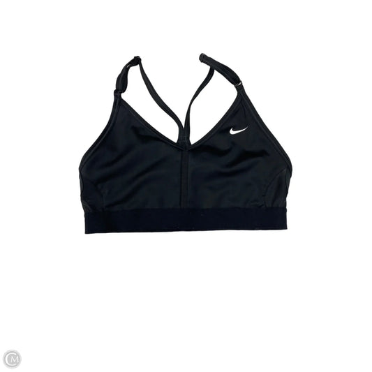 Athletic Bra By Nike Apparel In Black, Size: S
