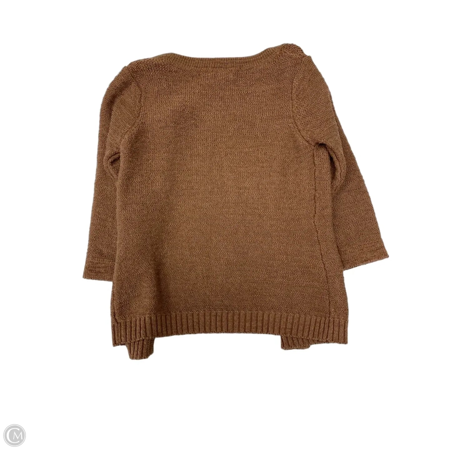 Sweater Cardigan By Carole Little In Brown, Size: M