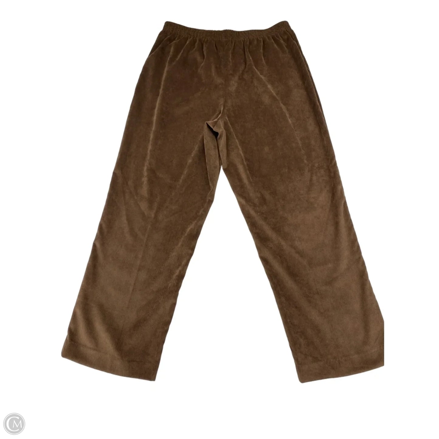 Pants Corduroy By Alfred Dunner In Brown, Size: 14