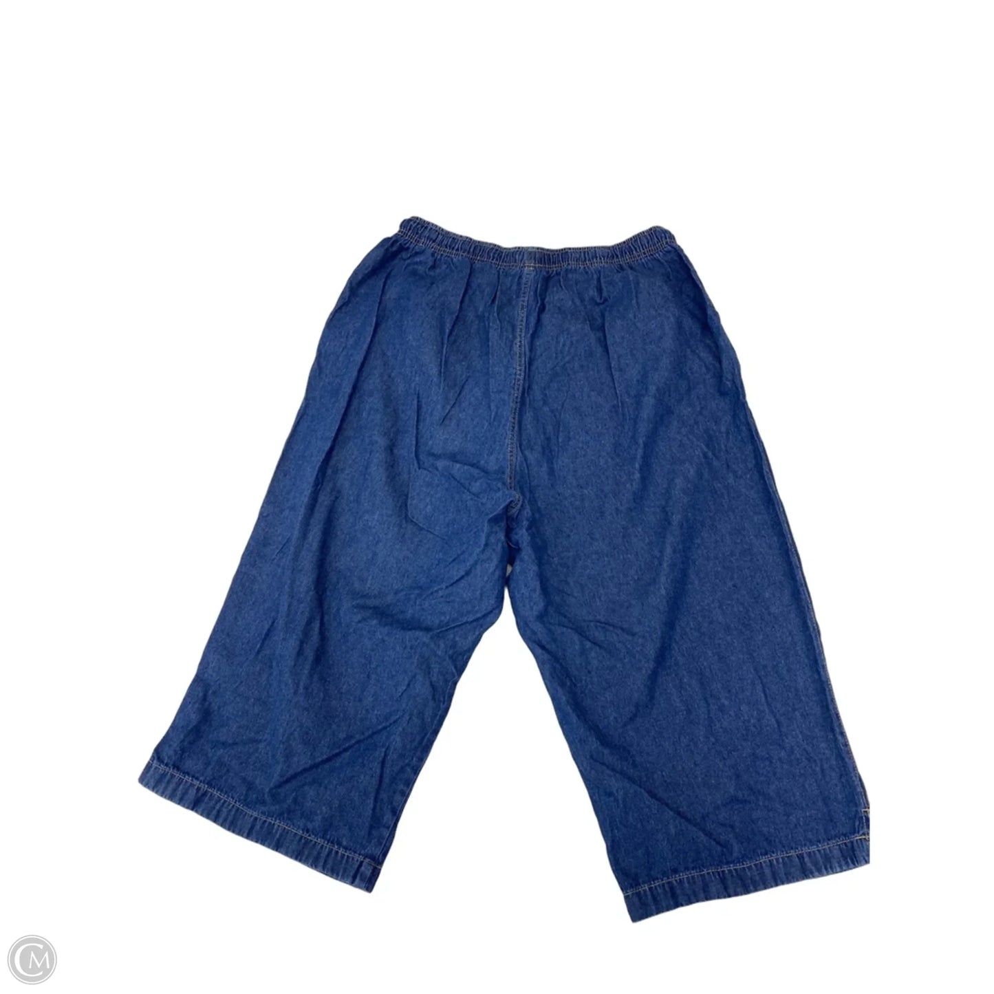Capris By Erika And Co In Blue, Size: 18
