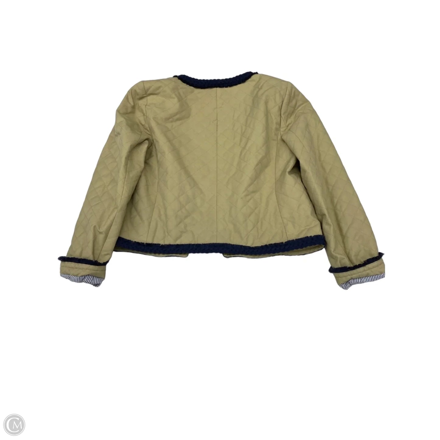 Jacket Puffer & Quilted By J. Crew In Beige, Size: S
