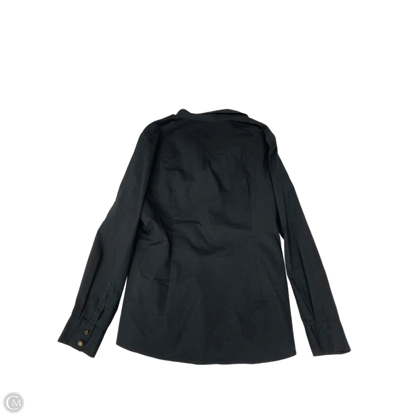 Top Long Sleeve By Dana Buchman In Black, Size: M