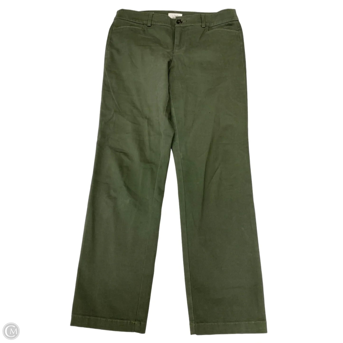 Pants Chinos & Khakis By Loft In Green, Size: 6