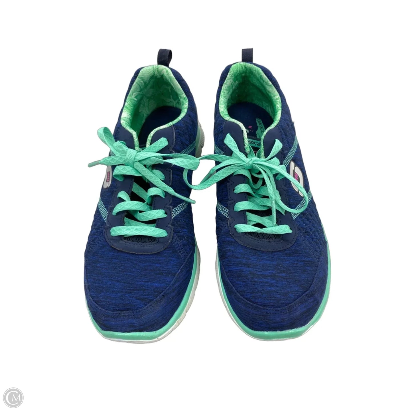 Shoes Athletic By Skechers In Navy, Size: 10