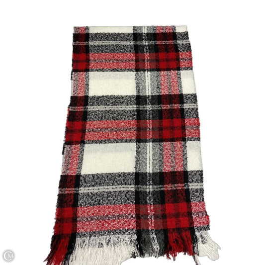 Scarf Winter By J. Jill In Plaid Pattern