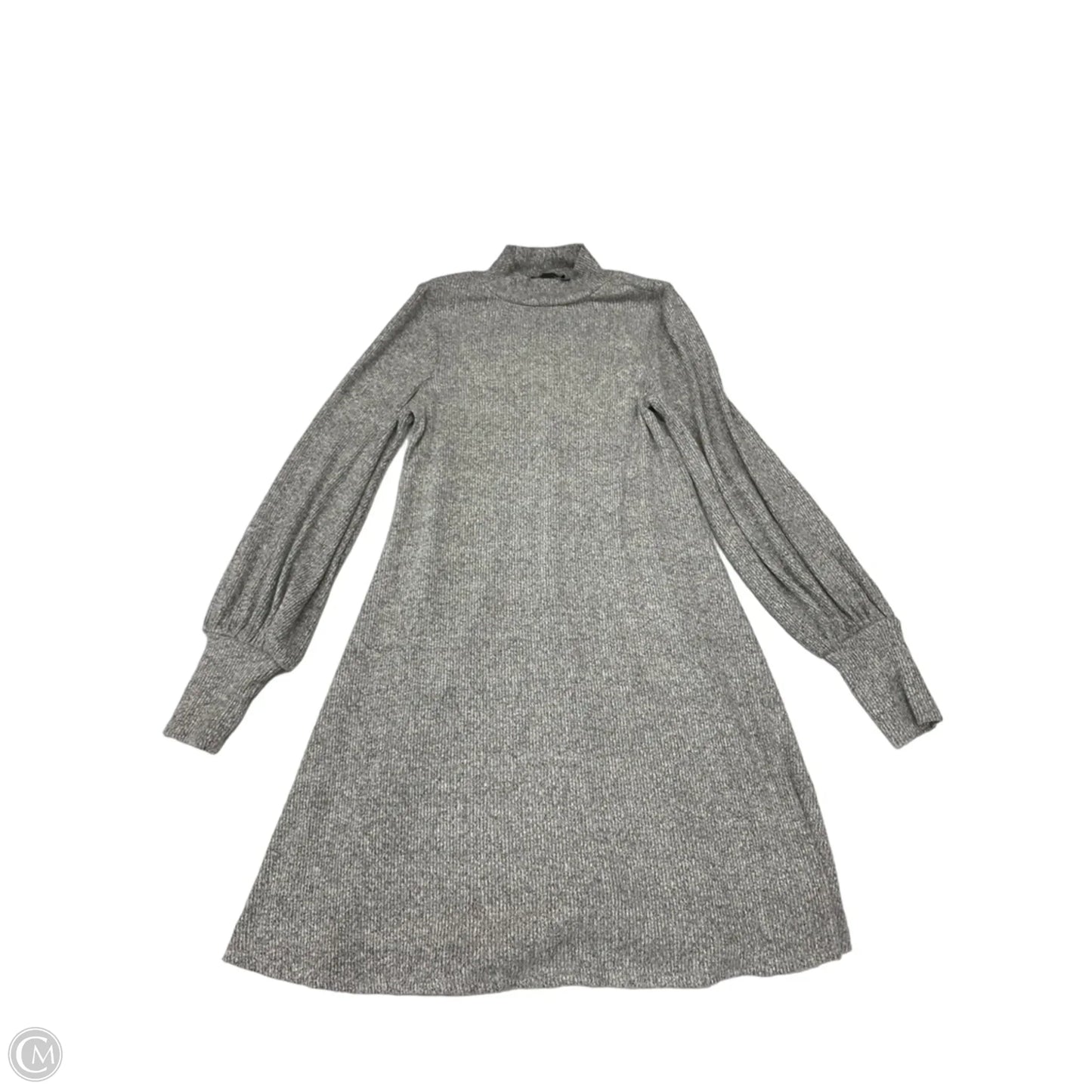 Dress Casual Midi By Express In Grey, Size: S