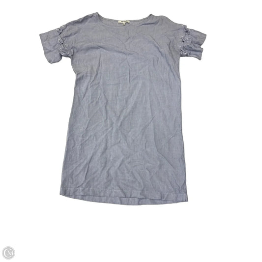 Dress Casual Short By Madewell In Blue & White, Size: Xs