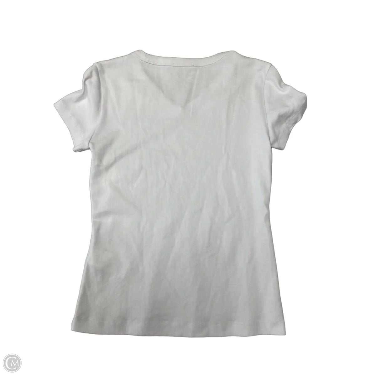 Top Short Sleeve Basic By Madewell In White, Size: M