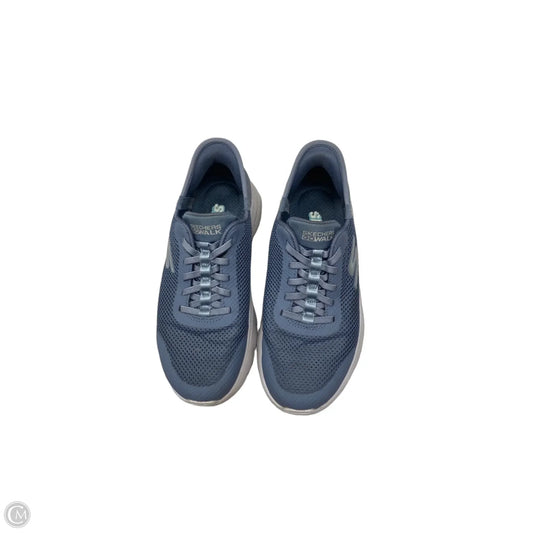 Shoes Athletic By Skechers In Blue, Size: 6.5