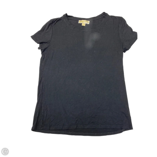 Top Short Sleeve Basic By Michael By Michael Kors In Black, Size: L