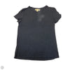 Top Short Sleeve Basic By Michael By Michael Kors In Black, Size: L