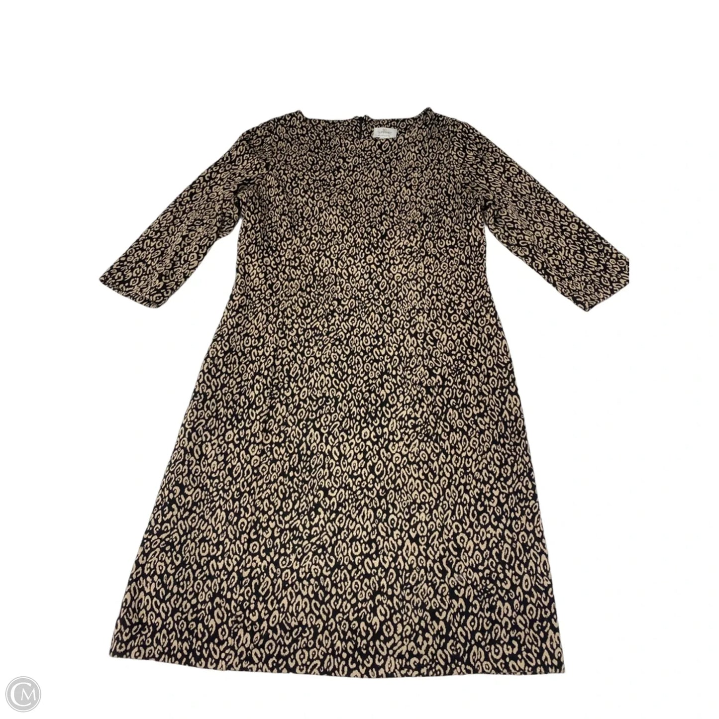 Dress Work By Chicos In Animal Print, Size: M