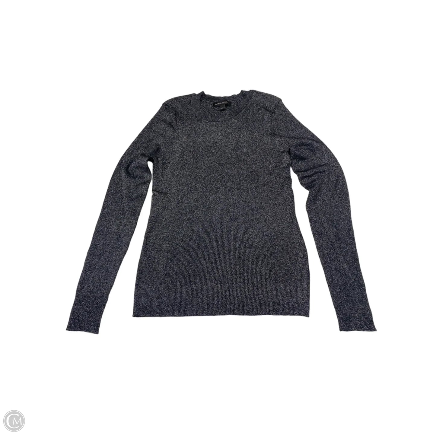 Top Long Sleeve Basic By Banana Republic In Grey, Size: L
