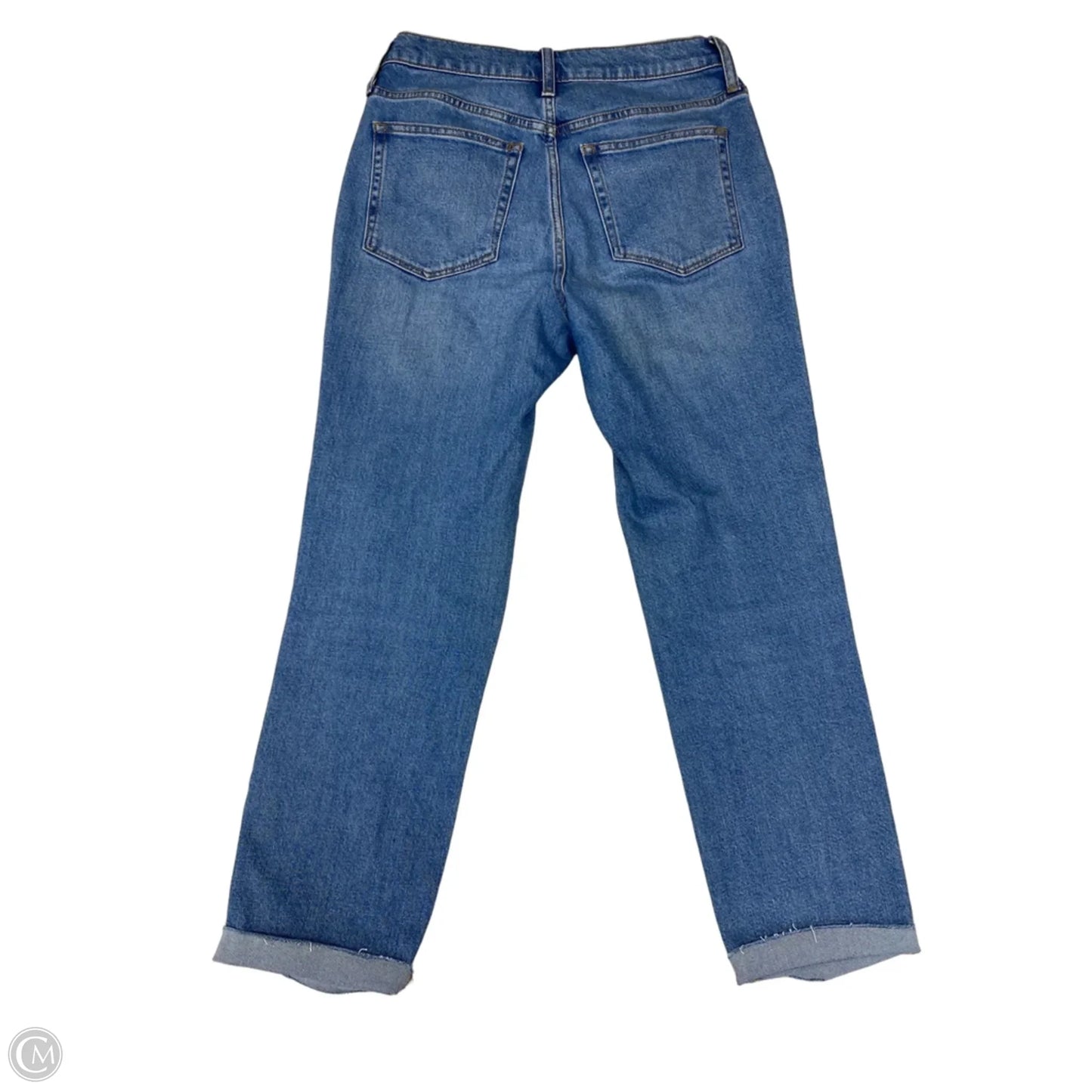 Jeans Straight By J. Crew In Blue Denim, Size: 6
